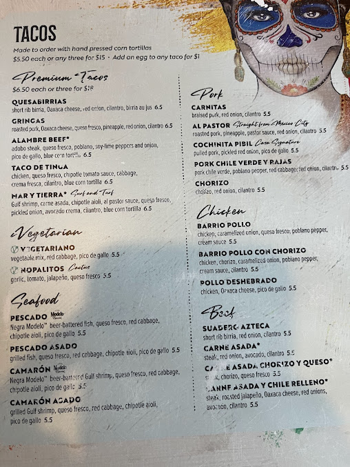 Menu Barrio Queen Tempe - 6
