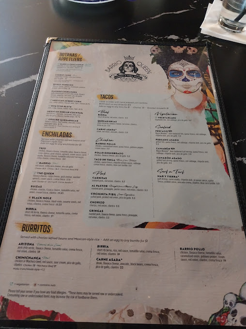 Menu Barrio Queen Tempe - 9