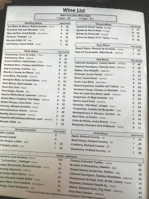 Menu Barrique Bistro Wine Bar - 3
