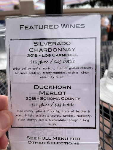 Menu Barrique Bistro Wine Bar - 7