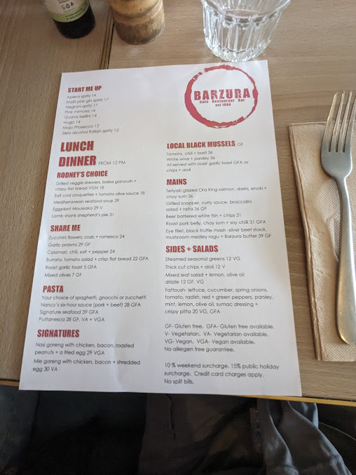 Menu Barzura - 0
