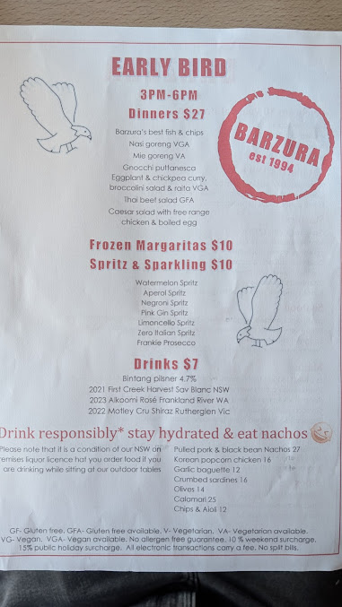 Menu Barzura - 8