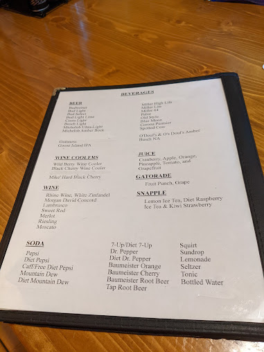 Menu Basils Ii - 1