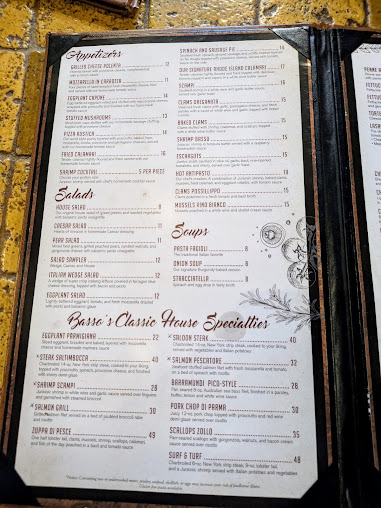 Menu Basso - 1