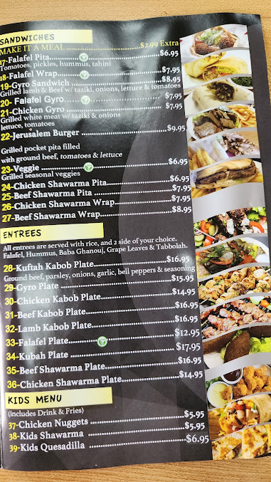Menu Bateeni Mediterranean Cuisine - 5