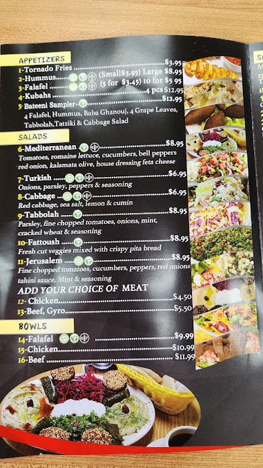 Menu Bateeni Mediterranean Cuisine - 6