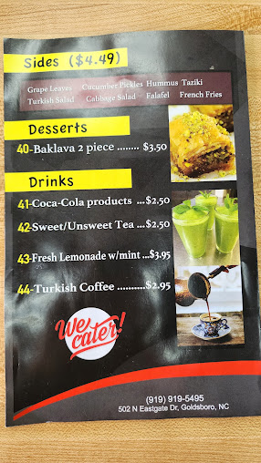 Menu Bateeni Mediterranean Cuisine - 7