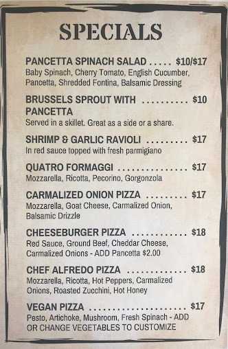 Menu Battle Hill Tavern - 3