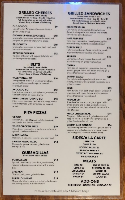 Menu Bay Breeze Cafe - 0