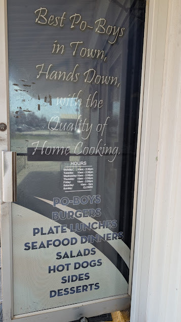 Menu Bayou Blue Po Boys - 1