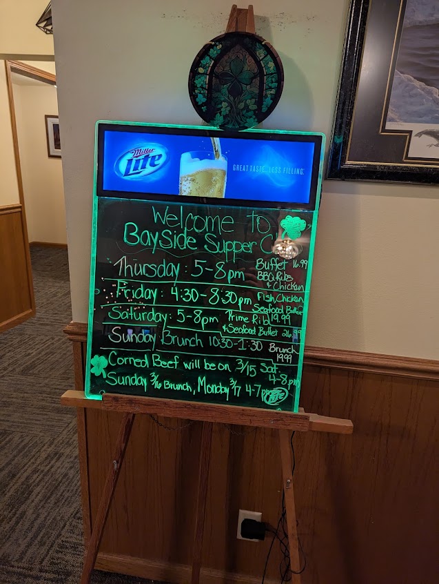 Menu Bayside Supper Club - 0