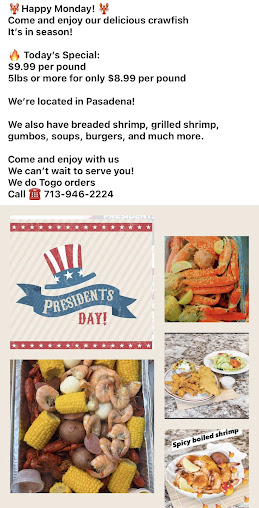 Menu Baytown Seafood Restaurant And Crawfish Headquarters - 4