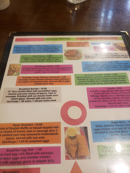 Menu Bazars Bakery Breakfast - 8