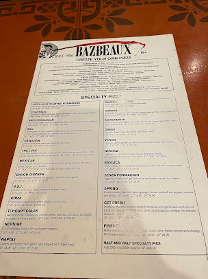 Menu Bazbeaux - 3