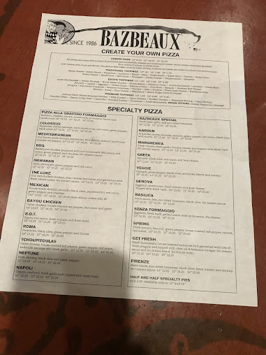 Menu Bazbeaux - 6
