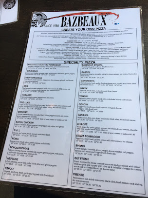 Menu Bazbeaux - 8