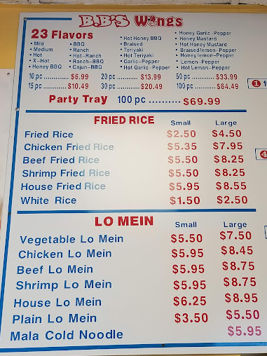 Menu Bb Wings - 1