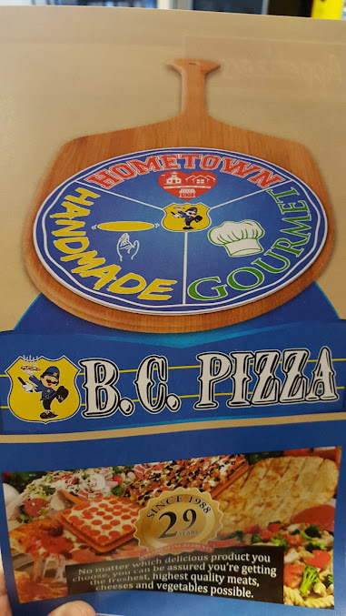 Menu Bc Pizza Of Boyne City - 0
