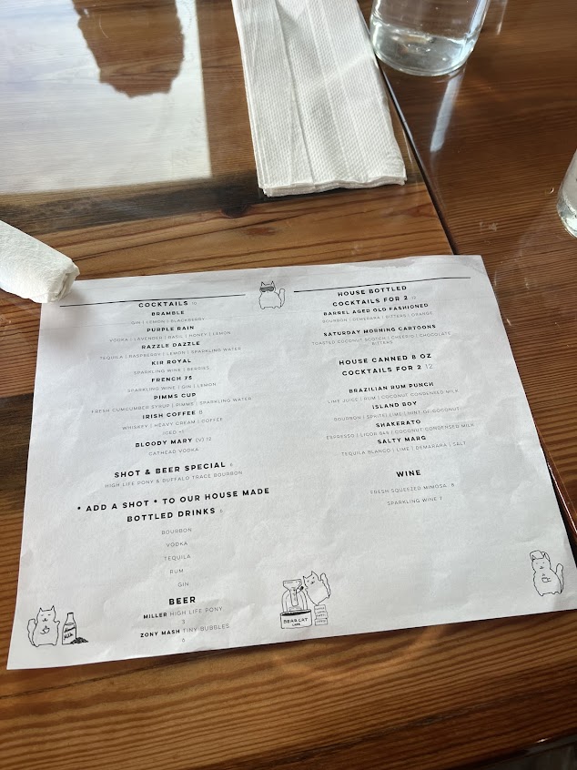 Menu Bearcat Cafe Uptown - 0