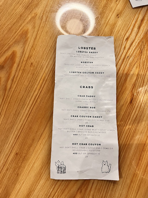 Menu Bearcat Cafe Uptown - 2