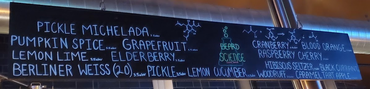 Menu Beard Science Sour House - 2