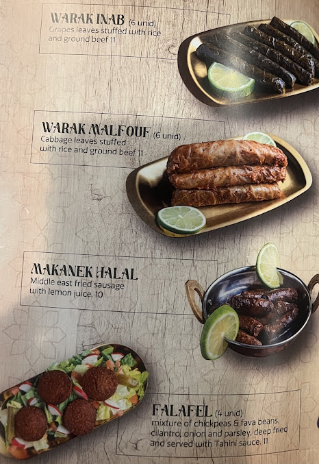 Menu Beirut Doral Restaurant - 8