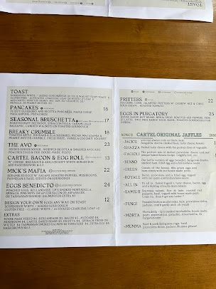 Menu Belgrave Cartel - 7