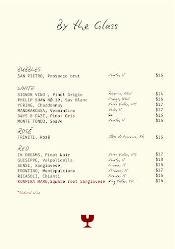 Menu Belgrave Cartel - 9