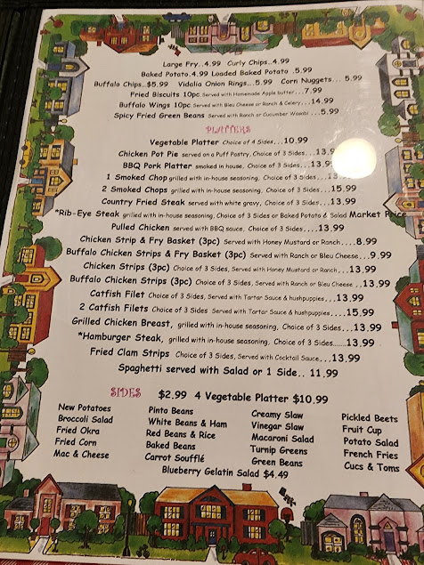 Menu Bell Buckle Cafe - 3