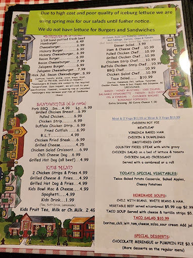 Menu Bell Buckle Cafe - 6