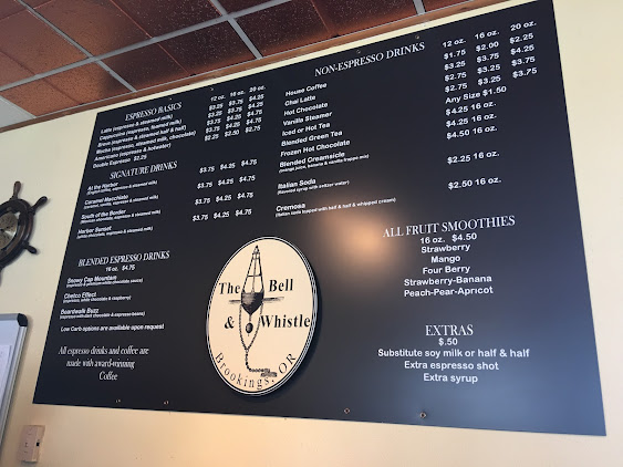 Menu Bell Whistle Coffee House - 5