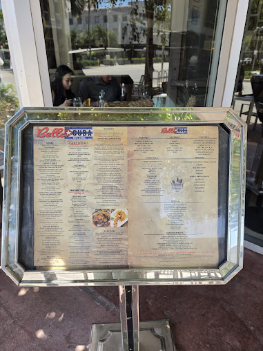 Menu Bella Cuba Restaurant - 9