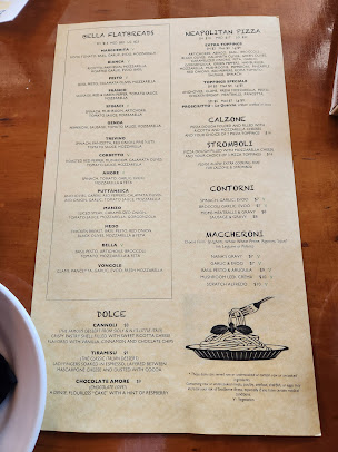 Menu Bella Monica - 0