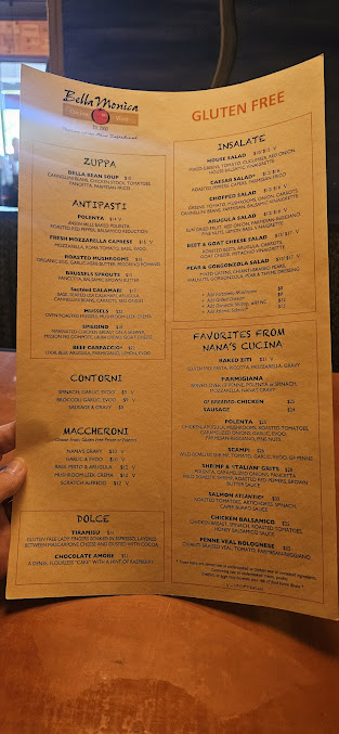 Menu Bella Monica - 2