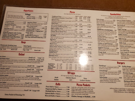 Menu Belleria Boardman - 2