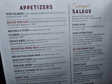 Menu Bellevue Tavern - 4