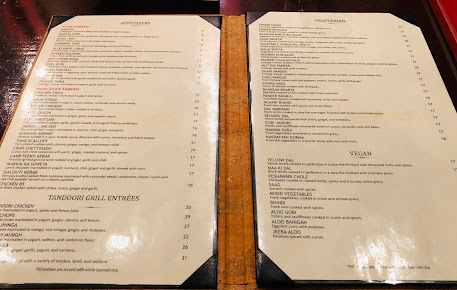 Menu Benares Tribeca Indian Restaurant - 0