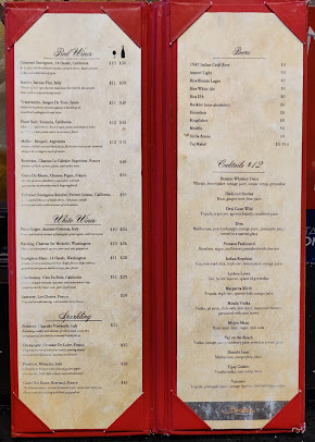 Menu Benares Tribeca Indian Restaurant - 3