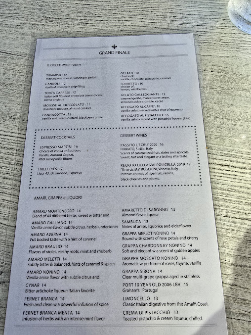 Menu Bencotto - 9
