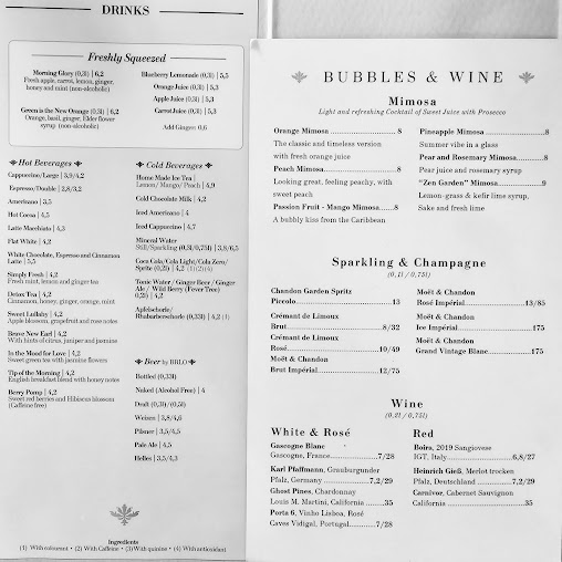 Menu Benedict Breakfast In Prezlauer Berg - 2