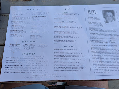 Menu Bennys Coastal Kitchen - 0