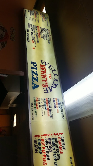 Menu Benny's Pizza - 2