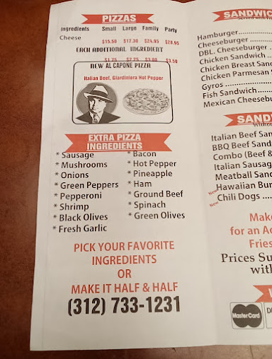 Menu Benny's Pizza - 3