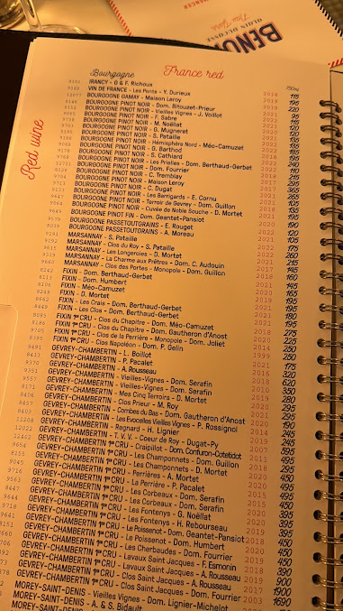 Menu Benoit New York - 9