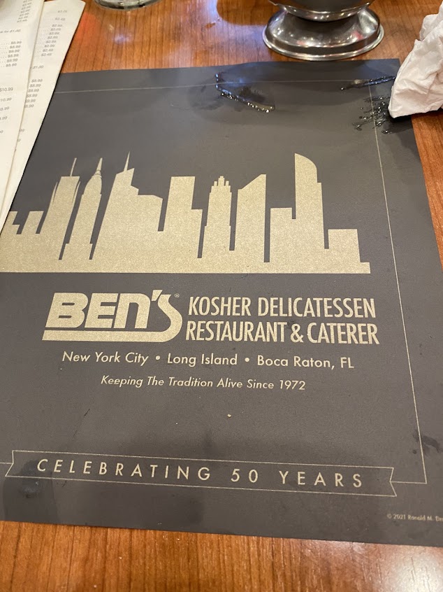 Menu Bens Deli - 1