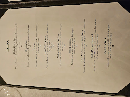 Menu Bentley's Restaurant - 4