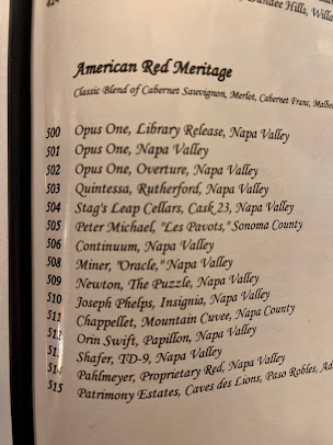 Menu Bentley's Restaurant - 6