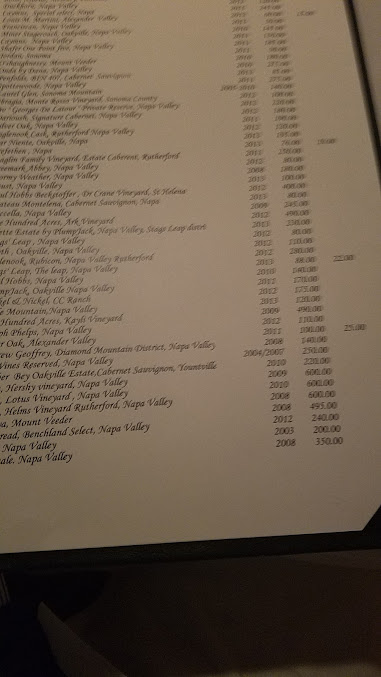 Menu Bentley's Restaurant - 7