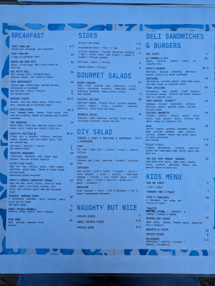 Menu Benzie's Cafe - 7
