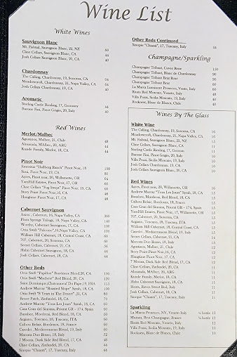 Menu Bernardin's Restaurant At Ratcliffe - 2